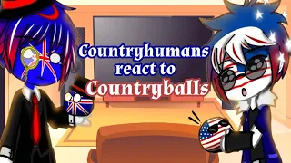 ◇ Countryhumans React To Countryballs ◇ || Part 1 Season 1