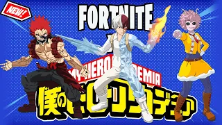 Shoto Todoroki Is One Of The BEST Anime Skins In Fortnite (My Hero Academia Wave 2 Skins Gameplay)