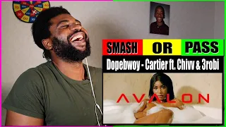 Dopebwoy - Cartier ft. Chivv & 3robi  ​🔥🇳🇱DUTCH Rap /  UK Reaction