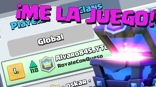¡¡JUEGO EL COFRE TROLL SIENDO TOP 1 DE ESPAÑA!! | Clash Royale con TheAlvaro845 | Español