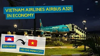 TRIP REPORT | Vietnam Airlines Airbus A321 (Economy) | Siem Reap - Ho Chi Minh City