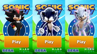 Sonic Dash - Movie Dark Sonic vs Movie Hyper Sonic vs Movie Shadow vs All Bosses Zazz Eggman