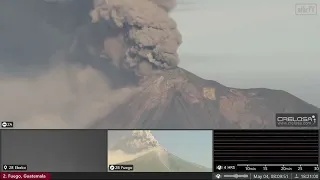 May 4, 2023: Serious Eruption at Fuego Volcano in Guatemala