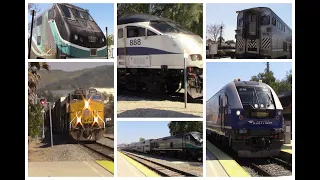 Moorpark Wednesdays Episode 6, 3-20-24: UP LOF65, SCAX 888, Metrolink and Amtrak