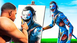 Do NOT Draw CURSED AVATAR 2 In GTA 5 (Movie)