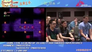 The Legend Of Zelda: Four Swords Adventures by zmaster91 in 2:27:46 - SGDQ2014 - Part 38