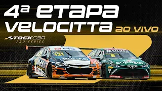 STOCK CAR 2022 AO VIVO | 4º ETAPA VELOCITTA - 1º e 2º PROVAS