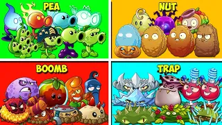 TOURNAMENT 8 Team 3 Plants Battlez - Who Will Win? - Pvz 2 Team Plant Vs Team Plant