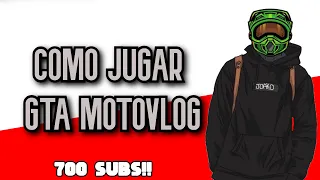 💯 COMO JUGAR GTA MOTOVLOG ✅ PARA PC GTA SAN ANDREAS