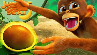 A Tasty Little Mango | What's Mine is Yours | Jungle Beat: Munki & Trunk | Kids Animation 2023