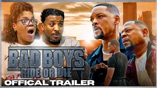 BAD BOYS: RIDE OR DIE – Official Trailer REACTION!!!