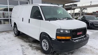 White 2019 GMC Savana Cargo Van Base Review   - GSL GM City