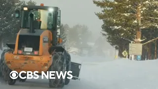 People trapped and running out of food after California blizzard