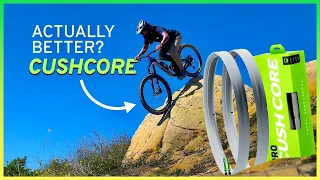 Cushcore. MTB Tire Inserts - How much difference does it make?