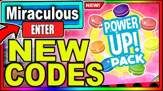 (WINNERS)  NEW  MIRACULOUS RP CODE TO GET COINS | Roblox Miraculous RP/ Update 205.4M+