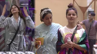 Bigg Boss 14 EPK: Hina Khan reacts on Rubina Dilaik & Nikki Tamboli's fight | FilmiBeat