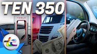 TEN Episode 350: Tricking Semi-Autonomous Cars, Nikola Gets $2 Million, Tesla Recycles Everything!