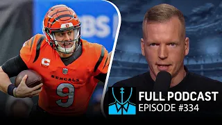 WTF Happened: Burrow hits the tablet + Ahmed won't curse | CHRIS SIMMS UNBUTTONED (Ep. 334 FULL)