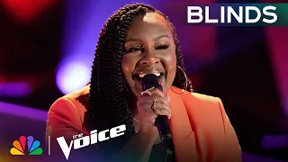 Taylor Deneen Sings Childish Gambino's "Redbone" and Gets the Coaches Out of Their Seats | The Voice