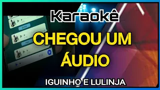 CHEGOU UM AUDIO ( playback chegou um audio ) IGUINHO E LULINHA