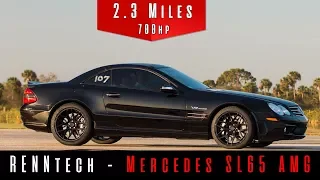 2005 Mercedes SL65 AMG RENNtech (Top Speed Test)