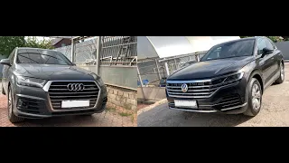 Что лучше VW Touareg или  Audi Q7? Сравнимваем братьев!!!