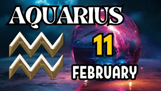 Aquarius ♒ 🌞𝐓𝐡𝐞 𝐂𝐚𝐥𝐦 𝐁𝐞𝐟𝐨𝐫𝐞 𝐓𝐡𝐞 𝐏𝐞𝐫𝐟𝐞𝐜𝐭 𝐒𝐭𝐨𝐫𝐦💫 Horoscope For Today February 11, 2024 | Tarot