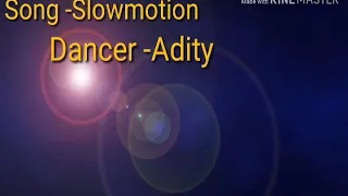 Slow motion dance video