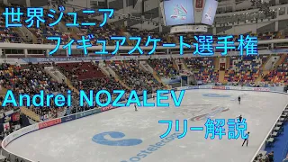 【世界ジュニアフィギュア】マニアックなフィギュアスケート解説　2020世界ジュニアフィギュアスケート選手権　Andrei MOZALEV フリー解説