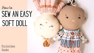 How to Sew an Easy Soft Rag Doll
