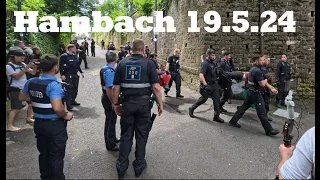 Hambach 19.05.2024 - Polizei räumt 161