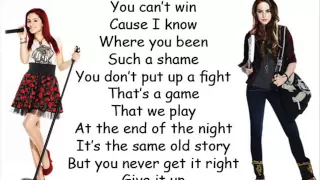 victorious give it up lyrics