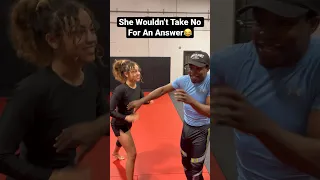 She Play Too Much😂 #martialarts #wrestling #jiujitsu #sports #mma #gym #selfdefense #fighter #fight