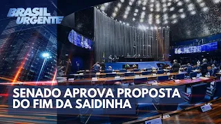 Fim da saidinha temporária: Senado aprova proposta | Brasil Urgente