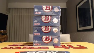 2021 Bowman Jumbo Baseball 4box Half Case Team Break #2 (7-13-21)