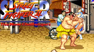 Super Street Fighter II (Arcade) [E.Honda] Playthrough/LongPlay