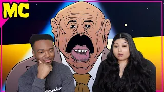 @MeatCanyon | THE STEVE HARVEY STARE REACTION!