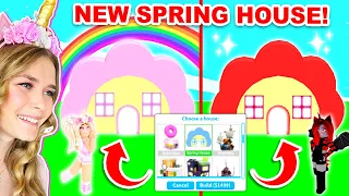 *NEW* SPRING HOUSE Build Challenge In Adopt Me! (Roblox)