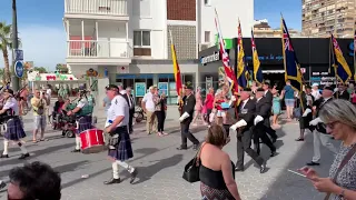 Benidorm Chelsea pensioners poppy appeal 2019