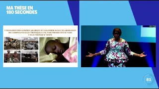 Concours International 2022 « Ma Thèse en 180 secondes »: Dr Mané SECK de l’UGB championne du monde.