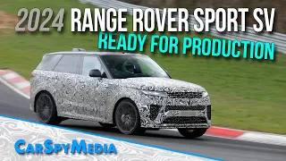 2024 Land Rover Range Rover Sport SV Prototype Spied Testing At The Nürburgring 4.4-liter V8 Biturbo