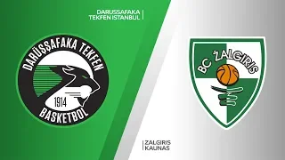 Darussafaka Tekfen Istanbul - Zalgiris Kaunas Highlights | Turkish Airlines EuroLeague RS Round 13