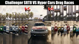 Need For Speed Unbound || Dodge Challenger SRT8 VS S+ Hyper Cars Drag Races ||