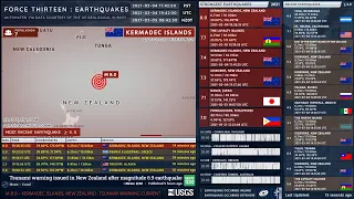 2021-03-04 19:28:35 UTC | M 8.0 - Kermadec Islands, New Zealand | Force Thirteen Earthquakes