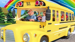 Wheels On The Bus | Funny Effects Parody  | Funny Parody | Nursery Rhyme