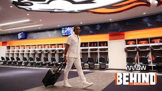 Players react to their newly renovated locker room | Behind the Broncos