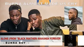 Burna boy - Alone (From "Black Panther Album: Wakanda Forever [ Jdee&Yvee REACTION!!!]