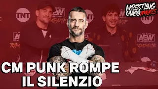 CM PUNK ROMPE IL SILENZIO E LA AEW RISPONDE |con "Il Padrino" Salvatore Torrisi|