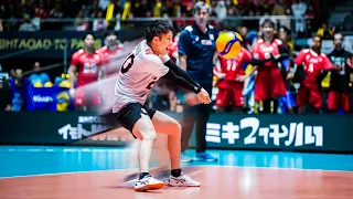 Tomohiro Yamamoto | Amazing Volleyball Libero | Crazy Saves !!!