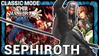 Super Smash Bros. Ultimate - Sephiroth Classic Mode Gameplay